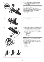 Предварительный просмотр 32 страницы Janome DKS100 SE Instruction Book