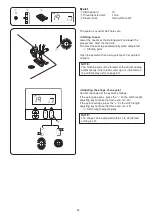 Предварительный просмотр 42 страницы Janome DKS100 SE Instruction Book