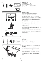 Предварительный просмотр 47 страницы Janome DKS100 SE Instruction Book