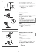 Preview for 8 page of Janome E1019 Instruction Book