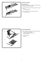 Preview for 10 page of Janome E1019 Instruction Book