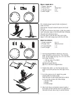 Preview for 21 page of Janome economy models Instruction Manual