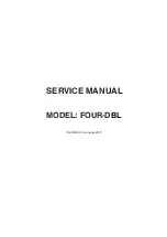 Preview for 1 page of Janome FOUR-DBL Service Manual