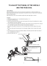 Preview for 13 page of Janome FOUR-DBL Service Manual