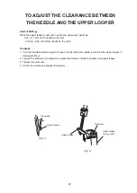 Preview for 25 page of Janome FOUR-DBL Service Manual