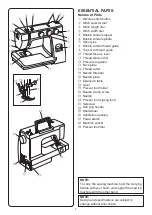 Preview for 5 page of Janome HD523 Instruction Manual