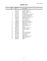 Preview for 41 page of Janome HD718 Service Manual