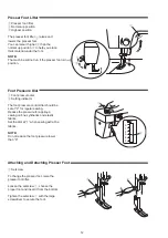 Preview for 16 page of Janome HD9 Instruction Book