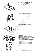 Preview for 60 page of Janome Heavy Duty 1000 Instruction Manual