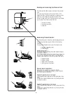 Preview for 17 page of Janome HF 8077 Instruction Book