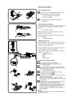 Предварительный просмотр 21 страницы Janome HF 8077 Instruction Book