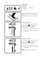 Preview for 35 page of Janome HF 8077 Instruction Book