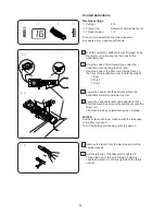 Preview for 49 page of Janome HF 8077 Instruction Book