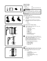 Preview for 55 page of Janome HF 8077 Instruction Book