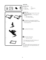 Preview for 59 page of Janome HF 8077 Instruction Book