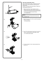 Предварительный просмотр 29 страницы Janome HORIZON Memory Craft 9480 QC PROFESSIONAL Instruction Book