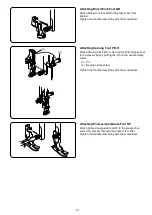 Предварительный просмотр 33 страницы Janome HORIZON Memory Craft 9480 QC PROFESSIONAL Instruction Book