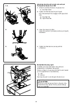 Предварительный просмотр 34 страницы Janome HORIZON Memory Craft 9480 QC PROFESSIONAL Instruction Book