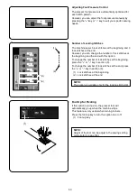 Предварительный просмотр 55 страницы Janome HORIZON Memory Craft 9480 QC PROFESSIONAL Instruction Book