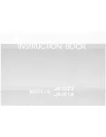 Janome JA1522 Instruction Book preview