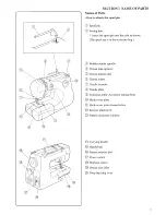 Предварительный просмотр 4 страницы Janome Jem Gold 2 661 Instruction Book