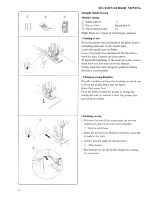 Preview for 15 page of Janome JEM GOLD 660 Instruction Book