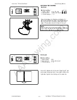 Предварительный просмотр 35 страницы Janome Jem Platinum 720 Instruction Manual