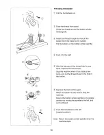 Preview for 20 page of Janome JF 1004 Instruction Book