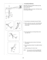 Preview for 24 page of Janome JF 1004 Instruction Book