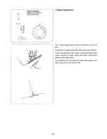 Preview for 46 page of Janome JF 1004 Instruction Book