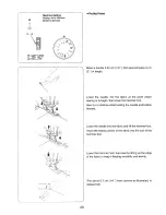 Preview for 50 page of Janome JF 1004 Instruction Book