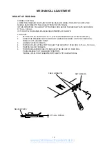 Preview for 14 page of Janome JF Series Service Manual