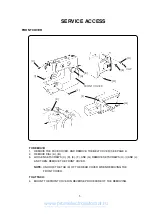 Preview for 5 page of Janome JR 1218S Service Manual