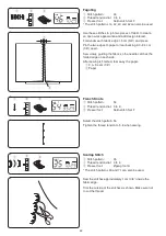 Preview for 50 page of Janome M100QDC Instruction Book