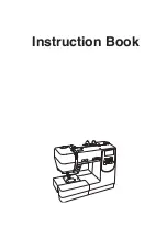 Janome M50QDC Instruction Book preview