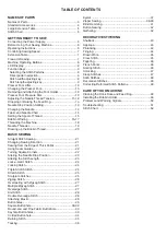 Preview for 4 page of Janome M50QDC Instruction Book