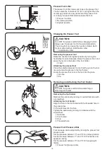 Preview for 12 page of Janome M50QDC Instruction Book