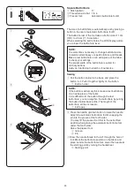 Preview for 32 page of Janome M7050 Instruction Book