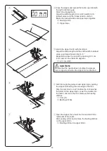 Preview for 42 page of Janome M7050 Instruction Book