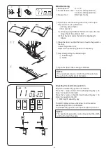 Preview for 43 page of Janome M7050 Instruction Book