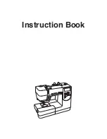 Janome M7100 Instruction Book preview