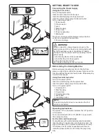 Preview for 8 page of Janome M7100 Instruction Book