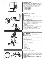 Preview for 12 page of Janome M7100 Instruction Book