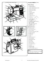 Предварительный просмотр 5 страницы Janome marie osmondqc Instruction Manual