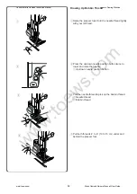 Предварительный просмотр 45 страницы Janome marie osmondqc Instruction Manual