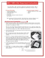 Janome MB-7 Hat Hoo Instructions preview