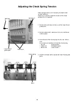 Preview for 38 page of Janome MB-7e Service Manual And Parts List