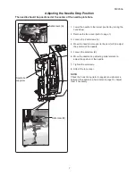 Предварительный просмотр 9 страницы Janome MC400E Service Manual