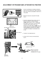 Предварительный просмотр 40 страницы Janome MC6600 Service Manual