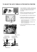 Предварительный просмотр 41 страницы Janome MC6600 Service Manual